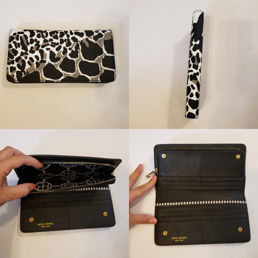 LIKE NEW Henri Bendel | Safari Satchel and Wallet - Picture 6 of 8